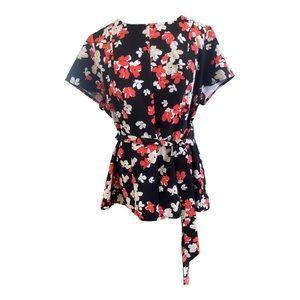 Lane Bryant Lena Peplum Top Plus Size 18